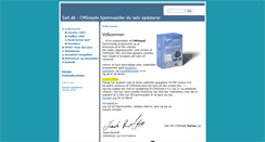 Desktop Screenshot of cms.safi.dk